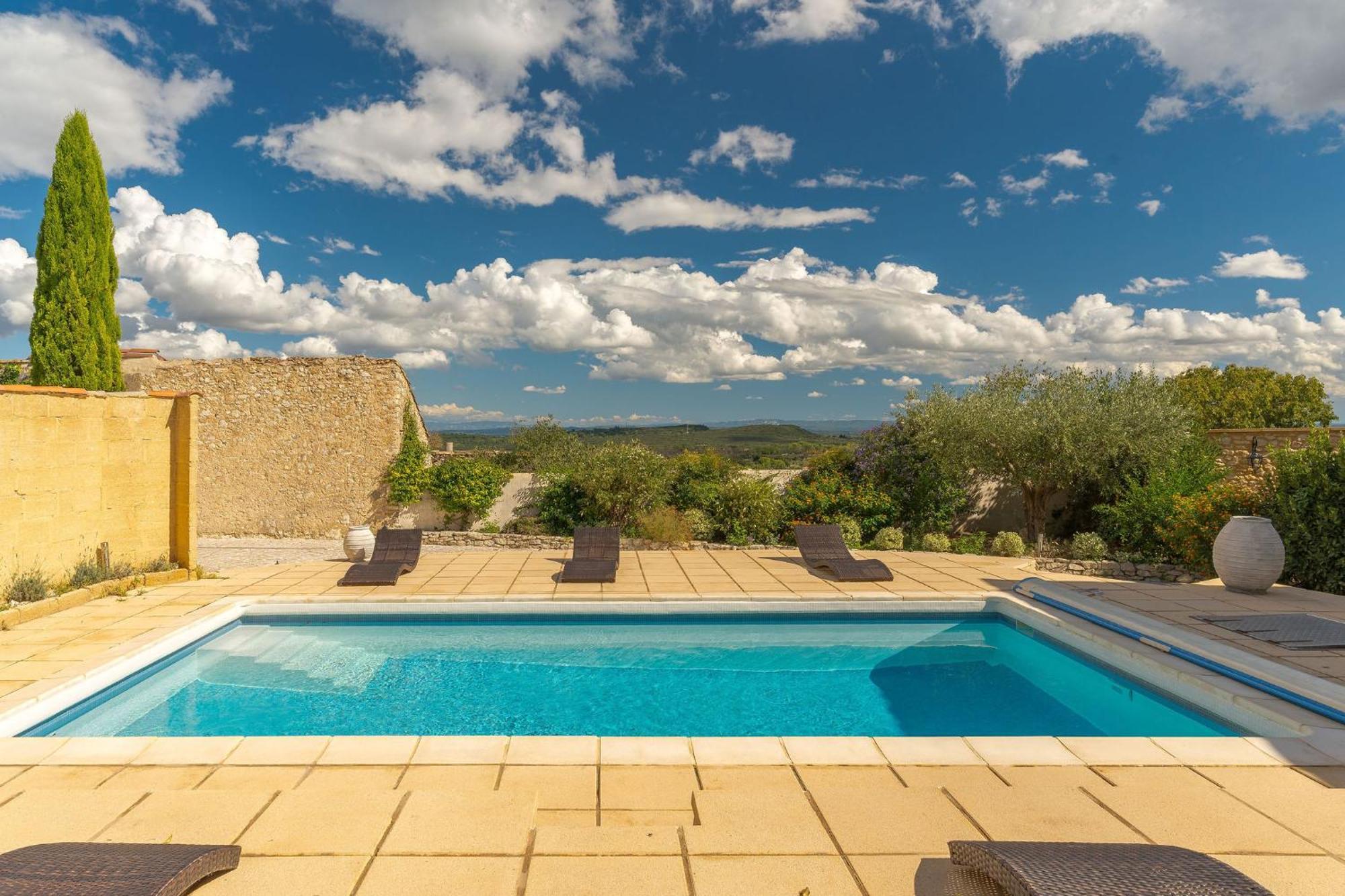 Les Calades Villa Lédenon Exteriör bild