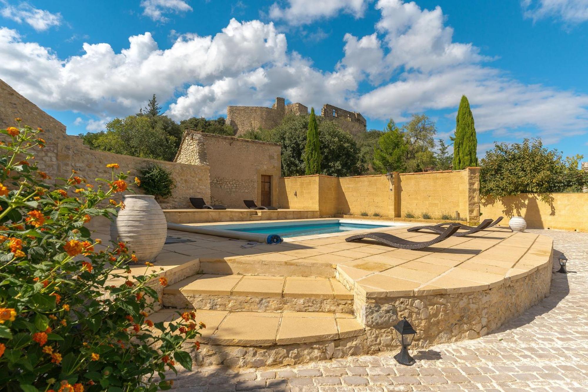 Les Calades Villa Lédenon Exteriör bild