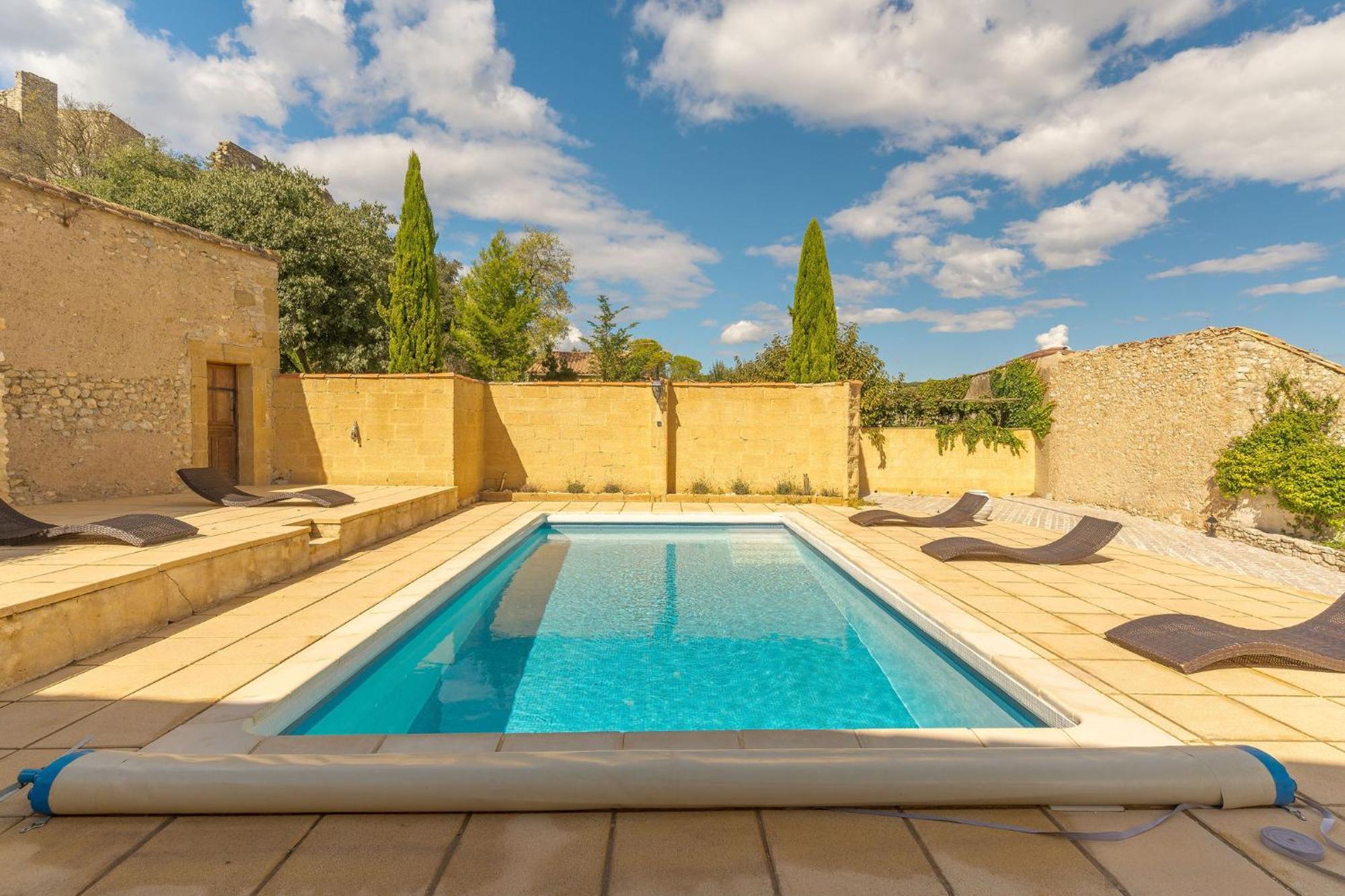 Les Calades Villa Lédenon Exteriör bild